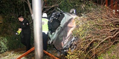 Televizyon kanalının bahçesine uçtu: 4 yaralı