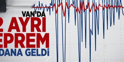 Van'da 22 ayrı deprem meydana geldi