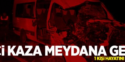 Feci kaza: 1 ölü,19 yaralı