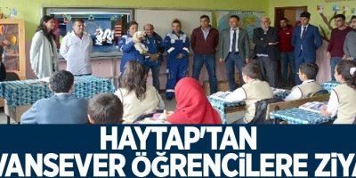 HAYTAP'tan hayvansever öğrencilere ziyaret