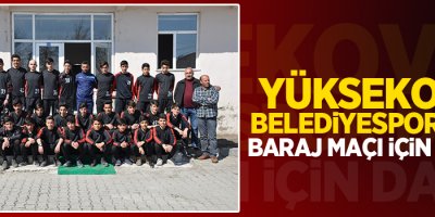 Yüksekova Belediyespor'dan Baraj Maçı İçin Davet