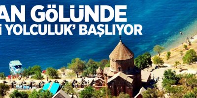 Van Gölünde ‘Mavi Yolculuk’ başlıyor