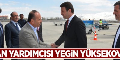 Bakan Yardımcısı Yegin Yüksekova'da