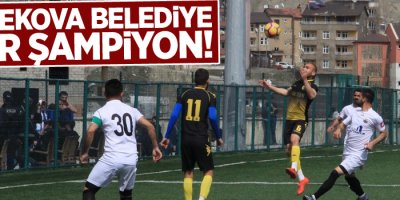 Yüksekova Belediye Spor Şampiyon!