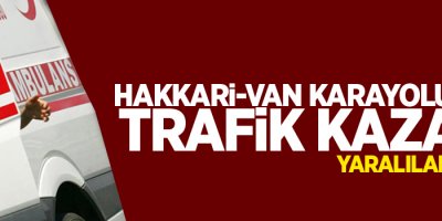Hakkari-Van karayolunda trafik kazası: 4 yaralı