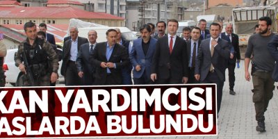 Bakan Yardımcısı Yegin, Şemdinli'de temaslarda bulundu