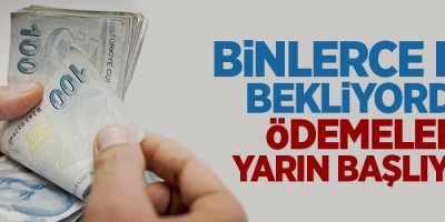 Beklenen maaş ödemeleri yarın başlıyor