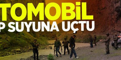 Otomobil Zap suyuna uçtu