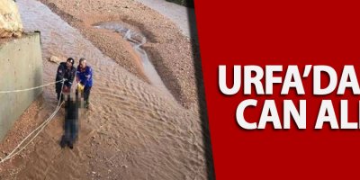 Urfa'da sel can aldı!