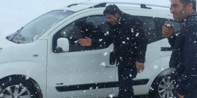 Van'da karla mücadele çalışması