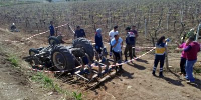 Traktörün altında kalan iki çocuk hayatını kaybetti