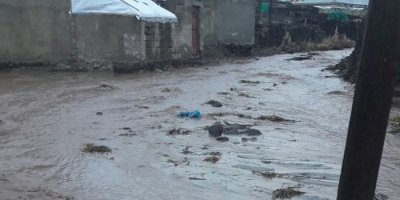 Çaldıran’da su baskını