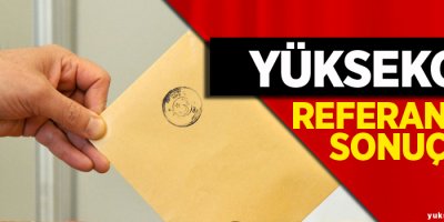Yüksekova Referandum (seçim) sonuçları