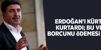 HDP'li Altan Tan: Erdoğan'ı Kürtler kurtardı; bu vefa borcunu ödemesi lazım