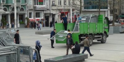 Taksim'de 1 Mayıs önlemleri