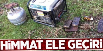 Mühimmat ele geçirildi