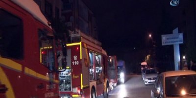 Gece yarısı korkutan yangın