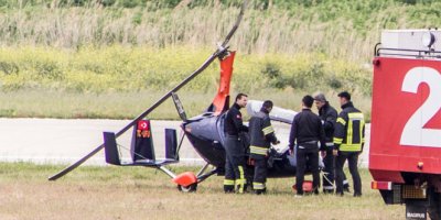 Edremit'te helikopter kazası