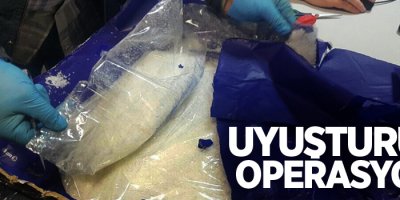 Van'da havalimanında uyuşturucu operasyonu