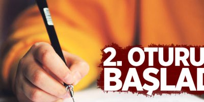 TEOG 2. dönem sınavlarının ikinci oturumu başladı