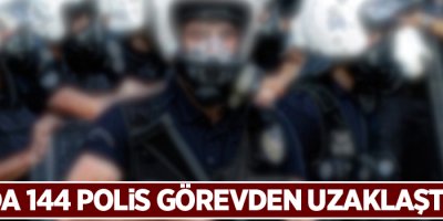Van'da 144 polis görevden uzaklaştırıldı