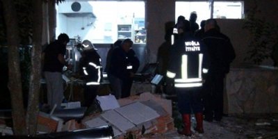 Otelde patlama meydana geldi