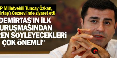CHP'li Özkan: Demirtaş'ın Mahkemede söyleyecekleri çok önemli