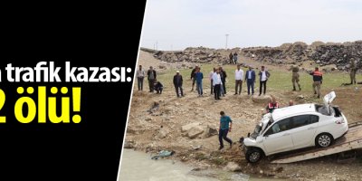Muş'ta trafik kazası: 2 ölü!
