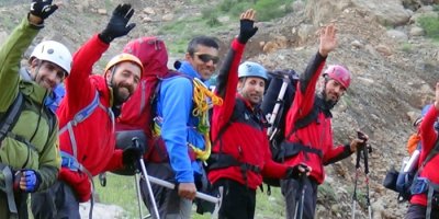 Yasaklı Sümbül Dağı'na tırmanış