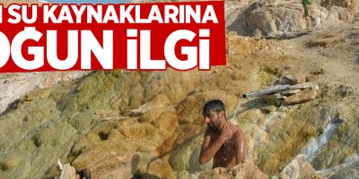 Başkale’deki şifalı su kaynakları ilgi görüyor