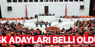 HSK adayları belli oldu