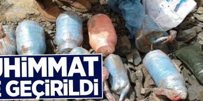 Şemdinli’de çok sayıda mühimmat ele geçirildi!