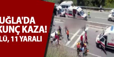 Muğla'da korkunç kaza! 20 ölü, 11 yaralı