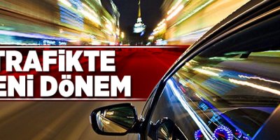 Trafikte e-tebligat dönemi