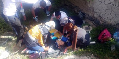 Kaza sonrası duran kalbi tekrar çalıştırıldı