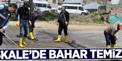 Başkale'de bahar temizliği