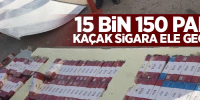 Başkale'de kaçak sigara operasyonu