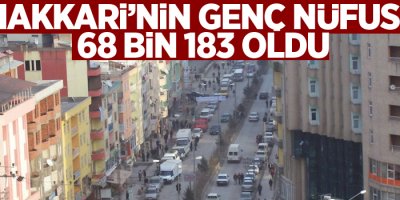 Hakkari'nin genç nüfusu 68 bin 183 oldu