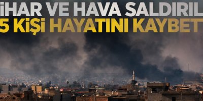 İntihar ve hava saldırıları: 35 ölü, 64 yaralı