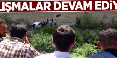 Zap suyuna kapılan kadını arama çalışmaları devam ediyor