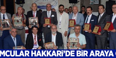 Kuyumcular Hakkari’de bir araya geldi