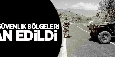 Hatay'da özel güvenlik bölgeleri ilan edildi