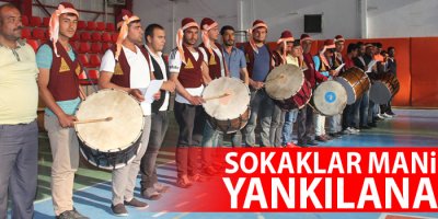 Van’ın sokakları manilerle yankılanacak