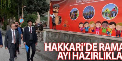 Hakkari’de Ramazan ayı hazırlıkları