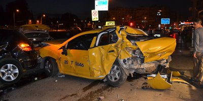 Trafik kazası:2 ağır yaralı