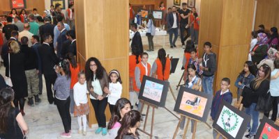 Yüksekova'da resim sergisi