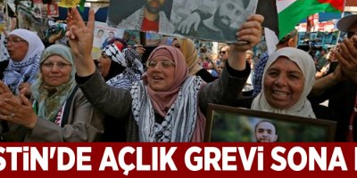 Filistin'de açlık grevi sona erdi