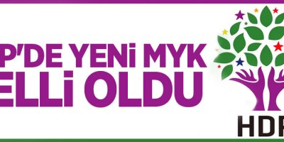 HDP'de yeni MYK belli oldu
