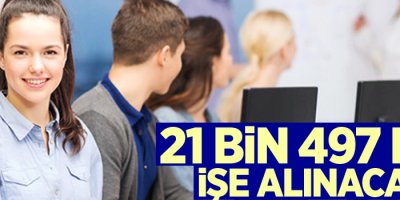 5 Sektörde 21 Bin 497 Kişi İşe Alınacak