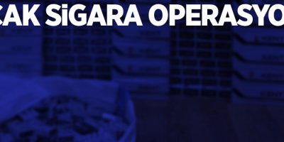 Çuval içerisinden 137 paket kaçak sigara çıktı